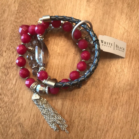 White House Black Market Jewelry - White House Black Market set of three bracelets